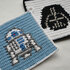 Crochet Pattern Set - R2D2 and Darth Vader Potholders - for beginners