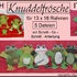 Stickdatei Ith Knuddelfroesche für den 13x18 Rahmen