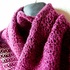 Triangle shawl crochet pattern "Feathery"