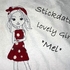 Mädchen Stickdatei ♥ sweet Girl ♥ Mel