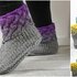 Knitting Pattern - Slippers BRAIDIES (US) sizes 2-14) - No.180E