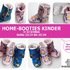 Home-Booties Kinderschuhe Puschen für Kinder Schlupfschuhe Hausschuhe