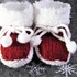 Strickanleitung Babyschuhe-Snow