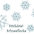 Stickdatei Schneeflocke