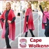 Cape Wolkenrot gestrickt aus CLOUD von Woolly Hugs