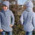 Häkel-Set Pullover/Rolli/Beanie COOL KIDS (134 - XL / Kinder- bis Erwachsenengrößen)