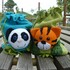 Häkelanleitung "Kinderbeutel Tiger & Panda"