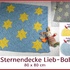 Babydecke Sternendecke Lieb-Baby tunesisch gehäkelt mit NOBLY von Woolly Hugs