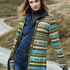 Strickjacke Mari in leichter A-Linie