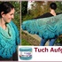 Tuch "Aufgeblüht" mit 1 BOBBEL-MOHAIR von Woolly Hugs gehäkelt