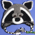 Raccoon Animalhat Crochet Pattern in 4 sizes