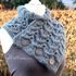 Buttoned Collar / Cowl "Malou", knitting pattern