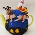 Santa's Sleigh Ride Tea Cosy Knitting Pattern