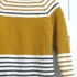 Petit Paris Mustard Yellow Navy and Cream Stripes Jumper Sweater