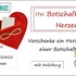 Stickdatei ITH Botschaft des Herzens für den 10x10 Rahmen