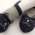 Katzensocken Gr. ca. 34 - 39 - Haussocken ohne Ferse - Strickanleitung