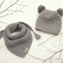 Knitting Pattern –Baby Cap “Little Star” & Triangular Scarf – No.192E