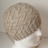 Strickanleitung Mütze, Beanie Zackenmuster, unisex, KU 54 - 58 cm