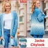 Jacke Citylook stricken mit CLOUD von Woolly Hugs