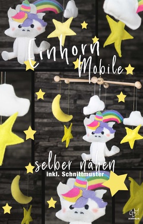 Nahanleitung Einhorn Mobile Mit Schnittmuster Nahen