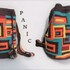 Retro Look Tapestry Mochila