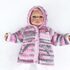 Baby & children's jackets "Cloud", size 1 m.- 4 y  (raglan, relief pattern)