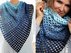 Triangular Scarf "Aquamarine" – Crochet Pattern