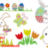 ✿ Ostern ✿ Stickdatei Hase Schmetterling Ei