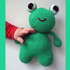 Häkelanleitung  Amigurumi Frosch Karlchen