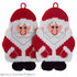 039 Crochet Pattern - Santa Claus Potholder or decor - Amigurumi PDF file by Zabelina CP