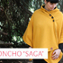 Poncho "Saga" mit Kapuze