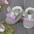 Baby Booties „Bunny“, 0-6 months – Crochet Pattern