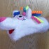 Einhorn Handpuppe