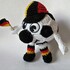 Häkelanleitung: Fußballmaskottchen Tooorsten