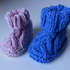 Gestrickte Babyschuhe - Booties