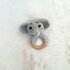 Crochet Pattern Elephant Rattle, crochet Babyrattle