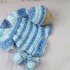 Strickanleitung  Babyset 3-teilig Carlos Gr. 50 für Baby und Reborn