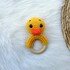 Crochet Pattern Chick Rattle, crochet Babyrattle