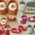 Häkelanleitung Babyschuhe Frühling, Anleitung mit Bilder