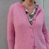 Strickanleitung, Rosa Strickjacke aus Baumwolle