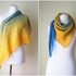 Trilogy shawl - full reversible - beginner