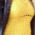 Shine yellow summer crop top