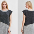 Strickanleitung Longpulli   asymmetrischer Pulli Charlene im Set