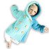 Baby- & Kinderjacke "Zirkus", von Arm zu Arm (stricklook, Gr. 56-110)