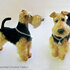 102 Crochet Pattern - Welsh Terrier dog with wire frame - Amigurumi PDF file by Chirkova CP