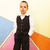 Waistcoat for boy, vest PDF sewing pattern, children PDF sewing patterns. Sizes: 3, 4, 5, 6, 7, 8, 9, 10 to fit  3 to 10 years old.