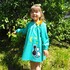 Dress and blouse for girls, toddler, baby, PDF sewing pattern, to fit 1 to 7 years.