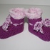 Strickanleitung Babyschuhe, Baby-Booties, Sohlenlänge ca. 9 cm