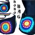 crochet Pattern *HoBo BaG RainBoW MaNdalA* us-english bagpattern