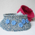 crochet pattern basket 2 and more sizes, decoration